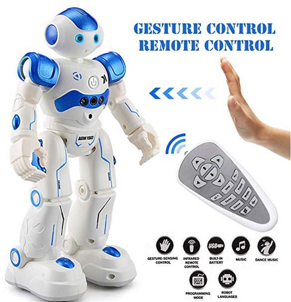 gesture controlled robot